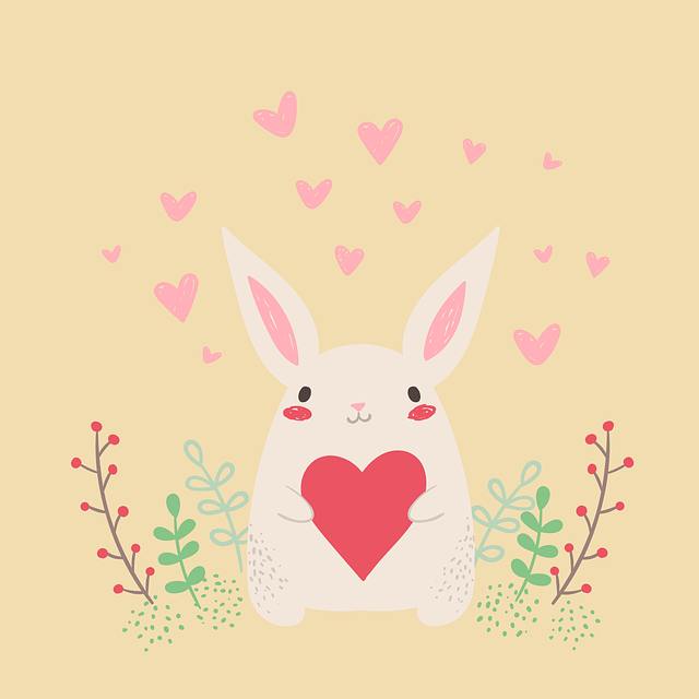 4b242942-f55e-48a4-ab38-6ecdd5d65ecd rabbit, heart, bunny