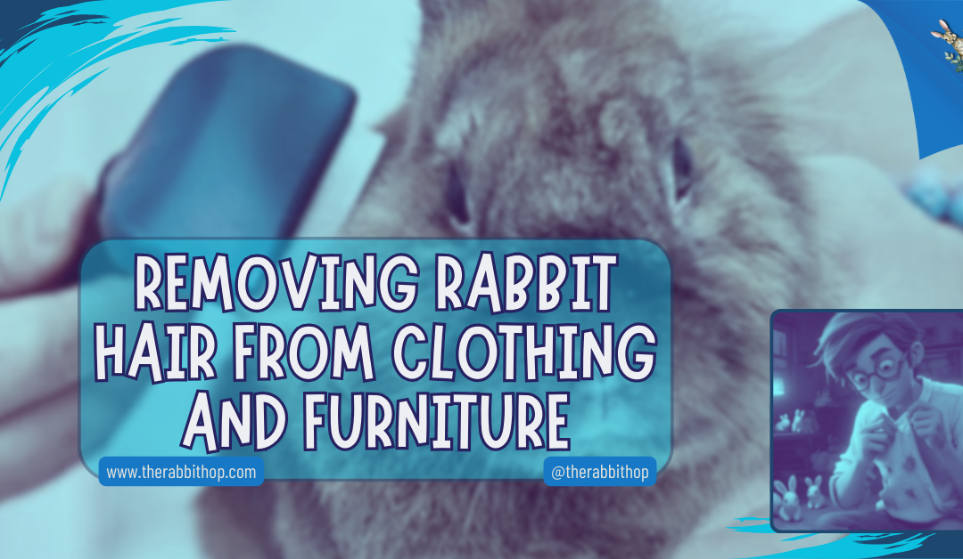 Removing Rabbit Hair From Clothing and Furniture